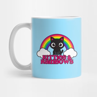 Kitties & Rainbows Mug